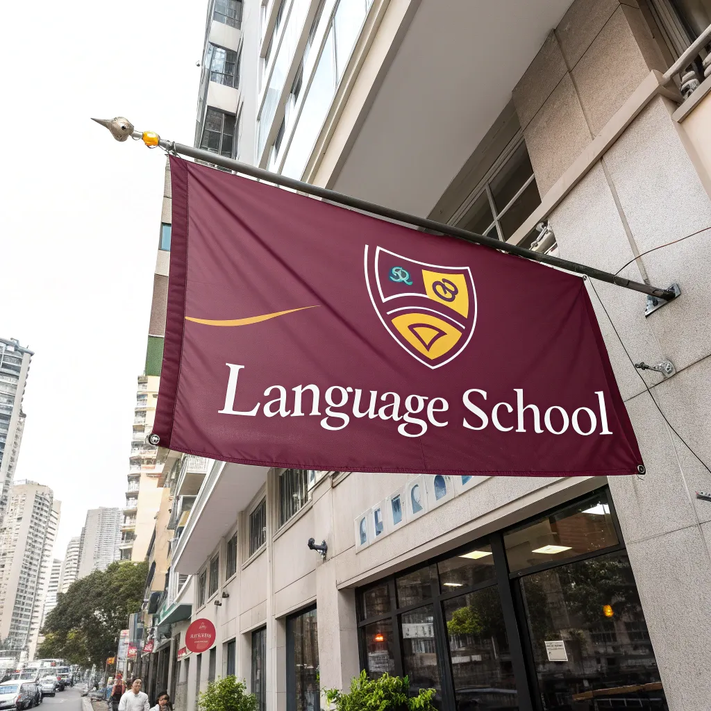 Language School Banner